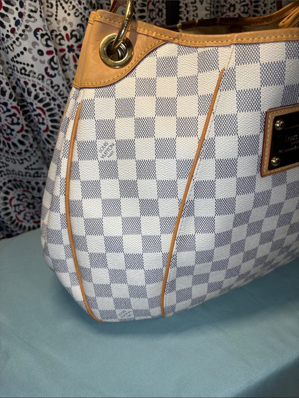 Louis Vuitton Damier Azur Galliera PM - AS IS Rehab Candidate - Picture 4 of 16